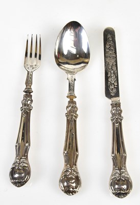 Lot 2759 - HILLIARD & THOMASON; a Victorian hallmarked...
