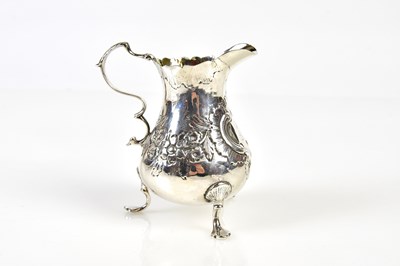 Lot 2117 - A Victorian hallmarked silver cream jug of...