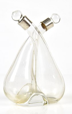 Lot 2479 - JOHN GRINSELL & SONS; a George VI clear glass...