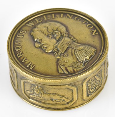 Lot 2057 - An early 19th century box and cover embossed...