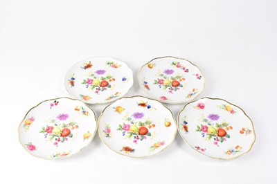 Lot 534 - KPM; an early 20th century eleven-piece...