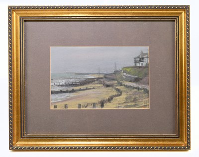 Lot 1217 - 20TH CENTURY BRITISH SCHOOL; pastel, 'South...
