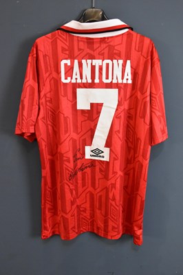 Lot 5228 - ERIC CANTONA; a 1992/94 Manchester United...