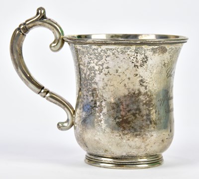 Lot 2782 - CHARLES WHITE OF ALABAMA; an American silver...