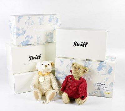 Lot 4403 - STEIFF; a group of six bears to include the...
