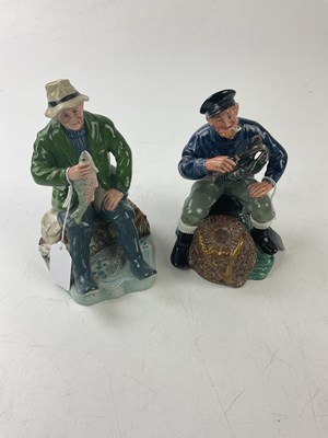 Lot 5368 - ROYAL DOULTON; two figures comprising HN2258...