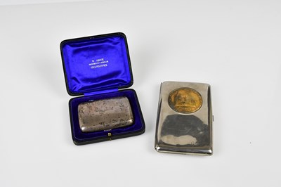 Lot 2258 - MARTIN, HALL & CO; an Edward VII hallmarked...