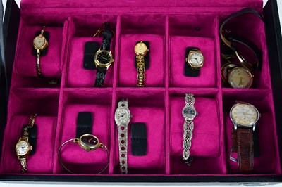 Lot 2954 - ACCURIST; a gentleman's 1950's chrome cased...