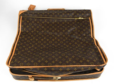 Lot 731 - LOUIS VUITTON; a monogram brown coated canvas...