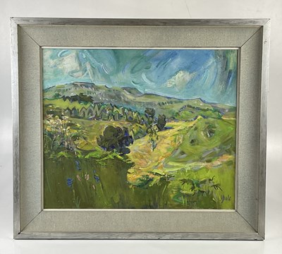 Lot 6294 - FORBES YULE (20TH CENTURY); oil on canvas,...
