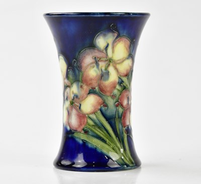 Lot 5524 - WALTER MOORCROFT; a 'Freesia' pattern vase,...