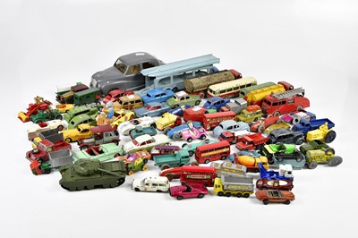 Lot 4416 - A collection of vintage playworn toys,...