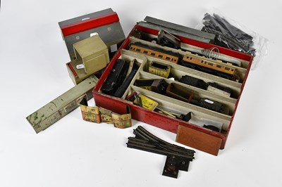 Lot 4356 - TRIX TWIN RAILWAY; a vintage part train set...