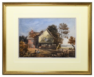 Lot 1032 - EDGAR JOHN VARLEY (1839-1888); watercolour,...