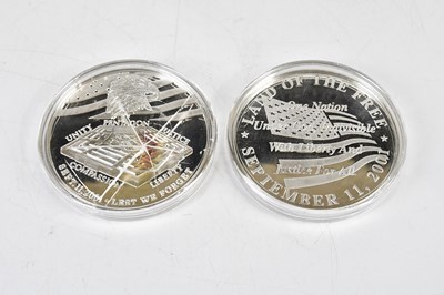Lot 3144 - IMP; two American 999 fine silver proof...