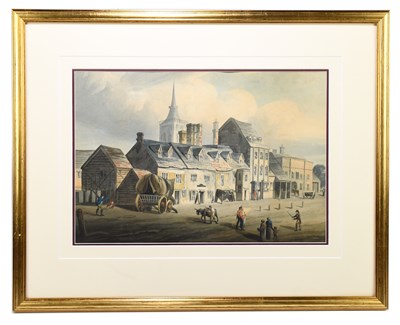 Lot 1066 - JOHN PRESTON NEALE (1780-1847); watercolour,...
