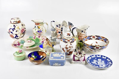 Lot 6365 - A collection of assorted ceramics, including...