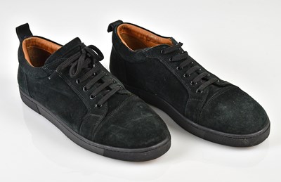 Lot 1069 - CHRISTIAN LOUBOUTIN; a pair of Louis Jr...