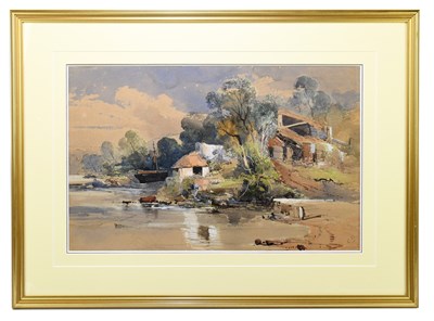 Lot 1042 - CHARLES BRANWHITE (1817-1880); watercolour,...