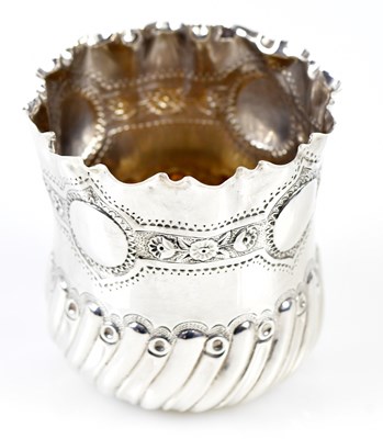 Lot 2475 - WILLIAM ADAMS; a Victorian hallmarked silver...