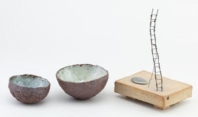 Lot 27 - AKIKO HIRAI (born 1970); two miniature...