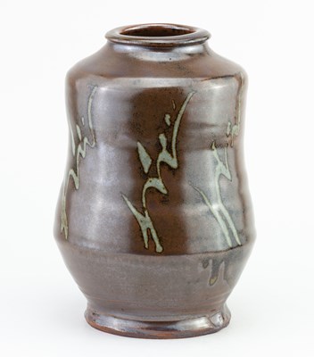 Lot 296 - MIKE DODD (born 1943); a waisted stoneware...