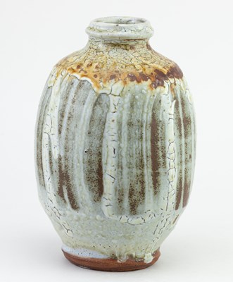 Lot 291 - MIKE DODD (born 1943); a stoneware bottle...