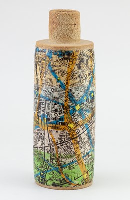 Lot 44 - ANNABEL FARADAY (born 1949); a cylindrical...