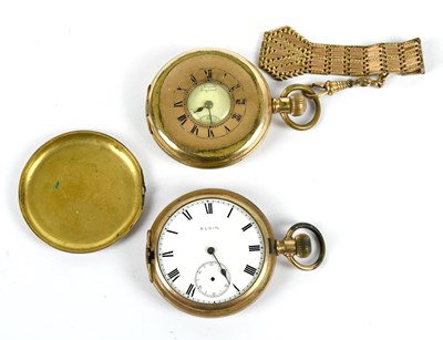 Lot 1806 - LANCASHIRE WATCH CO LTD; a gold plated crown...