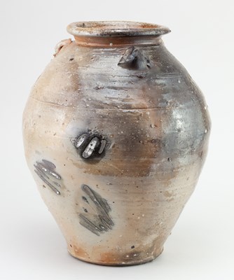 Lot 301 - NIC COLLINS (born 1958); a bulbous wood fired...