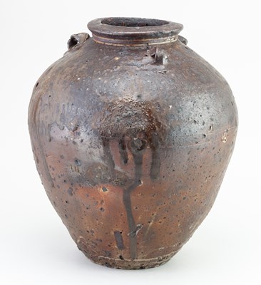 Lot 300 - NIC COLLINS (born 1958); a bulbous wood fired...