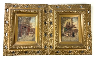 Lot 1527 - UNATTRIBUTED; a pair of 19th century...