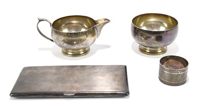 Lot 2373 - G. BRYAN & CO; a George VI hallmarked silver...