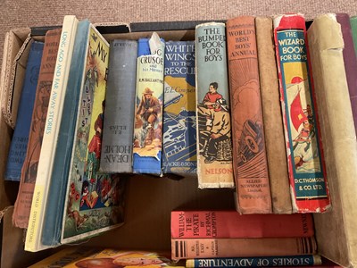 Lot 487 - A large collection of annuals and books to...