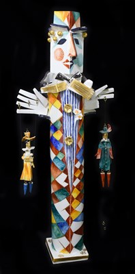Lot 616 - MEISSEN; a large mid-20th century figure...