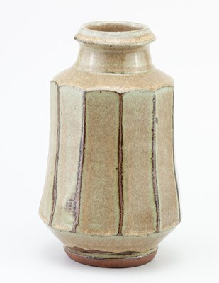 Lot 318 - PHIL ROGERS (1951-2020); a faceted stoneware...