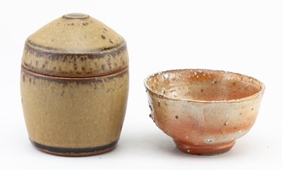 Lot 329 - PHIL ROGERS (1951-2020); a small stoneware box...