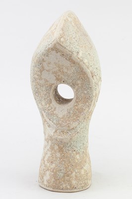Lot 100 - CHRIS CARTER (born 1945); a stoneware pierced...