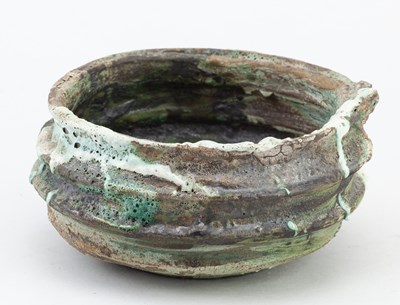 Lot 7 - AKI MORIUCHI (born 1947); a stoneware bowl...