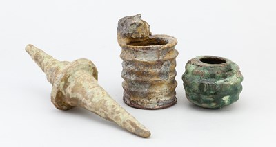 Lot 14 - AKI MORIUCHI (born 1947); a stoneware vessel...