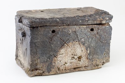 Lot 73 - CHARLES BOUND (born 1939); a large wood fired...