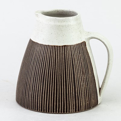 Lot 305 - NICOLA TASSIE (born 1960); a stoneware jug...