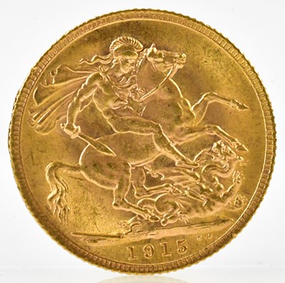Lot 3110 - A George V full sovereign, 1915.