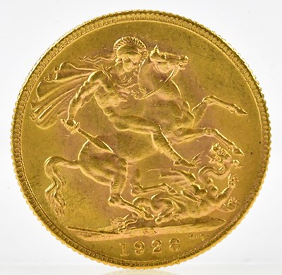 Lot 3113 - A George V full sovereign, 1928.