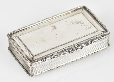 Lot 2055 - FRANCIS CLARK; a Victorian hallmarked silver...