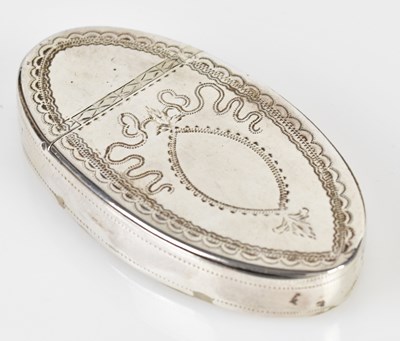 Lot 2053 - JAMES KEATING; a George III hallmarked silver...