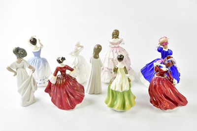 Lot 5361 - ROYAL DOULTON; seven figures comprising HN3375...