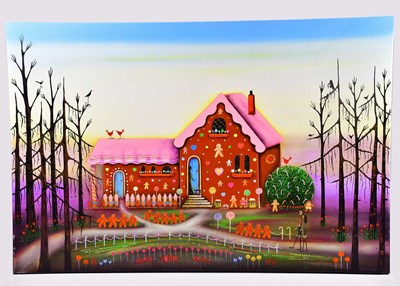 Lot 6297 - SUSAN LINCOLN; oil on canvas, 'The Gingerbread...