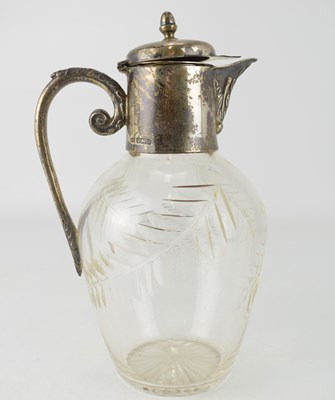 Lot 892 - MAPPIN & WEBB; an Edwardian cut glass claret...