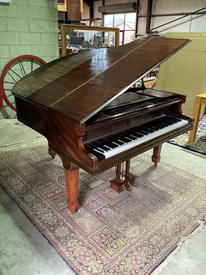 Lot 65 - A Challen baby grand piano, height 100cm,...